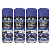 Auto Extreme Blue Spray Paint 400ml can with blue glossy finish